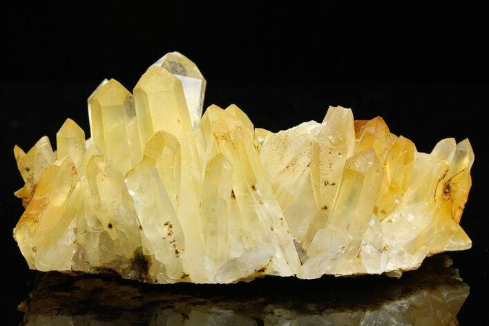 Quartz Crystal Cluster - Spruce Ridge, Washington #255927